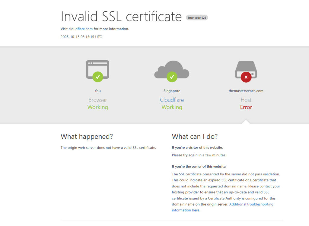 Lỗi SSL thường xuyên và lặt vặt có thể gây ra sự khó chịu cho người dùng và quản trị website